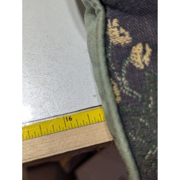 Vintage Bunny Tapestry Pillow With Floral Motif Medieval Easter READ - Picture 5 of 6